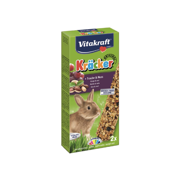 Vitakraft Krcker 2-pak m. ndder - kanin